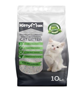 KittyMax Aloe Vera Kokulu Bentonit Kedi Kumu 10 Lt