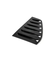 Golf 6 2008 - 2012 için Uyumlu Kelebek Cam Kaplaması R Parlak Siyah ABS (Piano Black)