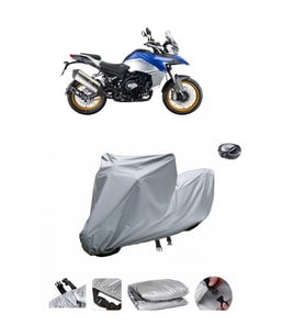 QJ SRT 800 X  Su Geçirmez Motosiklet Brandası ARKA ÇANTA UYUMLU