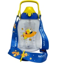 Lexroo Uzspace 1500ml Mega Boy Askılı Kulplu Pipetli/Pipetsiz Kullanım Tritan Çocuk Su Matarası