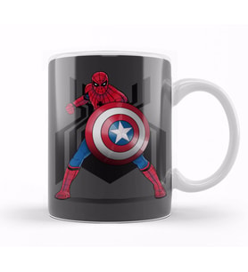 Spider Man Captain Underoos Kupa Bardak Porselen