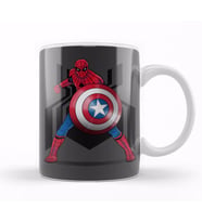 Spider Man Captain Underoos Kupa Bardak Porselen