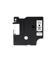 Dymo D1 Etiket Muadili Thermal Plastik Şerit Etiket Beyaz 12mm X 7mt