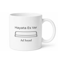 Klavye Boşluk Tuşu Çizimli Hayata Es Veren Dinlenme Zamanı Kupa Bardak Hediye
