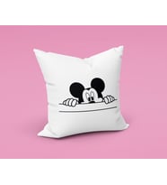 Mickey Mouse Sevgili Çift Tasarımlı Yastık