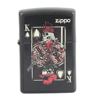 Zippo Çakmak King Skull Black