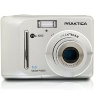 Praktica Dpix 820Z dijital kamera (8 megapiksel, 3 kat opt. Zoom, 6,4 cm (2,5 inç) Ekran)