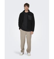 ONSDALLAS LIFE SHERPA JACKET OTW VD (Siyah)