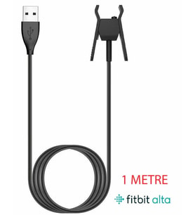 Fitbit Alta Şarj Kablosu Cihaz Kiti Reset Tuş (1metre)-(5775) - ETC2478-7472