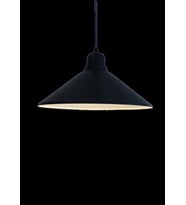 MYLİGHTS  SİYAH İÇİ BEYAZ METAL SARKIT AVİZE RUSTİK 38CM