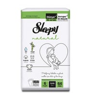 Sleepy Natural Bebek Bezi XL 6 No 64 lü