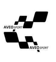 AVEO sport Etiket Yapıştırma 30cmx11cm MMD156