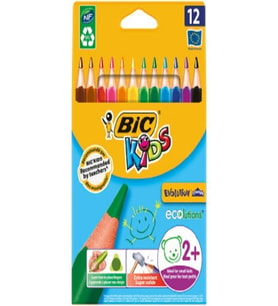 Kuru Boya Kids Evolution Triangle Üçgen Jumbo Boya Kalemi 12 Renk T8052