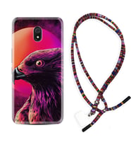 Xiaomi Redmi 8A 8 Pro 9C 9T 10C 11T Pro Kılıf Boyun Asklı Rasta Silikon Red Eagle 1752