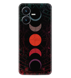 Vivo Y22S Kılıf Silikon Desen Özel Seri Epiclys 1645