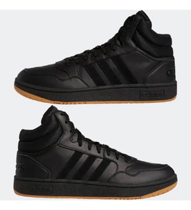 Adidas Hoops 3.0 Mid Erkek Siyah  Günlük Ayakkabı GY4745 E-485