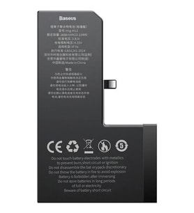 Baseus iPhone Xs 2658 Mah Pil Batarya (Siyah)
