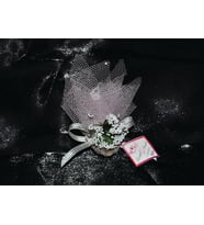 Anı Nikah Şekeri S-04 Tüllü Nikah Magneti