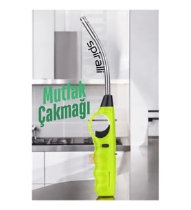 Mey İthalat® Spiralli Mutfak Çakmağı Barbekü Mangal Mum Çakmağı 721229