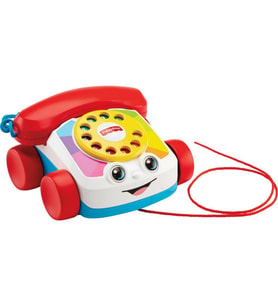 Fisher Price Eğitici Sürüklenebilir Çevirmeli Geveze Telefon FGW66
