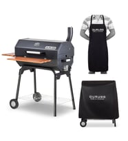 Guruss CG-075 Kömürlü Barbekü Mangal + Önlük + Kılıf