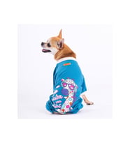 Pawstar Köpek Cadetblue Giraffe Pyjamas Large Sırt33cm Göğüs46cm Boyun30cm