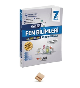 Gizli 7. Sınıf Maarif Usta İşi Fen Bilimleri Soru Bankası + Telefon Standı