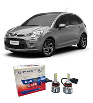 Citroen C3 Led Xenon Uzun Far Ampulü H1 Duo Yeni Seri Beyaz 2002-2016