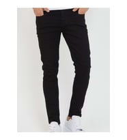 Hacker Tom T623 Erkek Denim Slim Fit Saten Pantolon - Siyah - ST00692-Siyah-29