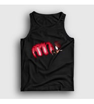 Presmono Unisex Siyah Death Anime One Punch Man Atlet 240472tt