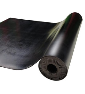 LASTİK LEVHA 4 MM EPDM (EN:1 MT BOY:1 MT) (Siyah)
