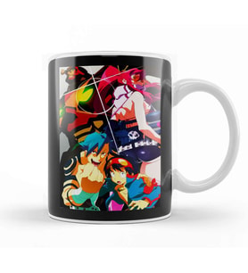 Tengen Toppa Gurren Lagann Kupa Bardak Porselen