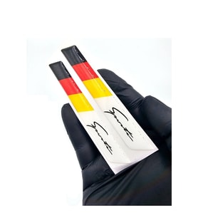 GERMANY Çamurluk Logosu Uyumlu Damla Sticker - Almanya Sports Sticker Damla