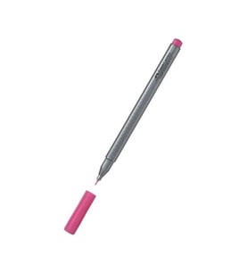 Faber Castell Grip Finepen İnce Uçlu Kalem 0.4 mm Pembe 