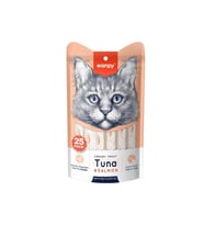 Wanpy Ton Balıklı Somonlu Sindirim Sistemi Destekleyici Sıvı Ödül Maması 25x14 gr (Çok Renkli)
