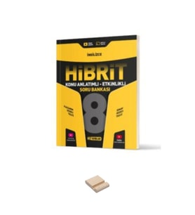LGS 8. Sınıf Hibrit İngilizce Soru Bankası ve Telefon Standı