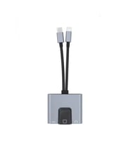 ZR815 Lightning Type-C 3 İn 1 Ethernet Çevirici Aux