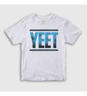 Presmono Unisex Çocuk Beyaz Yeet Ufc Mma Güreş Jey Uso T-Shirt 505287tt (Beyaz)
