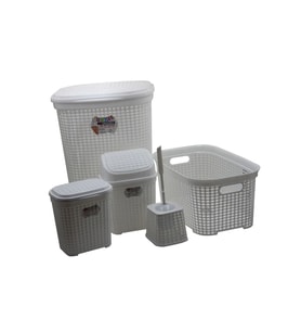 Petek 5 Li Banyo Çeyiz Seti Royaleks-MRD307-Dv