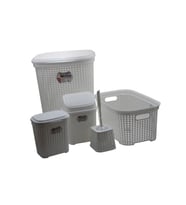 Petek 5 Li Banyo Çeyiz Seti Royaleks-MRD307-Dv
