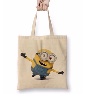 Minion Minions 04 Bez Çanta Uzun Saplı