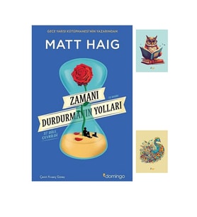 Zamanı Durdurmanın Yolları 9786051980560 - Domingo - Matt Haig (2 NOT DEFTERLİ) (Renksiz)