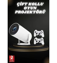 Taşınabilir Android Projeksiyon Ayaklı Çift Kollu 4K Çözünürlüklü Sinema Projeksiyonu