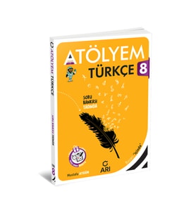 Arı Yayıncılık 2024-2025 Müfredat Yeni Nesil 8.Sınıf Türkçe Atölyem Serisi (Çok Renkli)