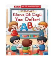 Ema - Kılavuz Dik Çizgili Güzel Yazı Defteri A4 1.sınıflar için Yeni Sistem - 2 adet