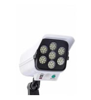 Mey İthalat® Kamera Görünümlü Led Lamba Dönebilen Bahçe Aydınlatması Duvar Lambası