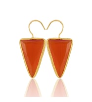 Kadir Jewellery 22 Ayar Altın Kaplama Vintage Küpe -El İşçiliği Ve Hipoalerjenik Küpe