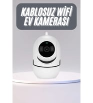 360° Full Hd Akıllı Kamera Hareket Sensörlü Wifi Kamera Çocuk Güvenlik Kamerası - Lisinya