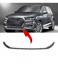 Audi Q7 Ön Tampon Süs Çıtası Alt Parlak Siyah 2016-2020 4M0853245