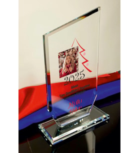Yılbaşı Özel Plaket, Yılbaşı Hediyesi Cam Plaket